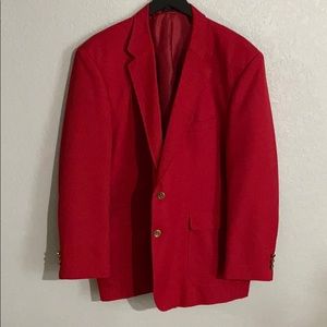 Men’s Red Suit Jacket